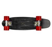 Ridge Regal Series Laser Cut Skateboard Unisex-Youth, Noir/Rouge, 22"