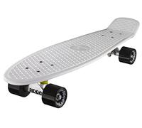 Ridge Retro 27 Skateboard complet Blanc/Noir 27" x 7,5" - 69 cm