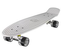 Ridge Retro 27 Skateboard complet Blanc/Transparent 27'' x 7,5'' - 69 cm