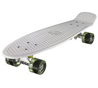 Ridge Retro 27 Skateboard complet Blanc/Vert Transparent 27'' x 7,5'' - 69 cm