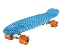 Ridge Retro 27 Skateboard complet Bleu/Orange 27" x 7,5" - 69 cm