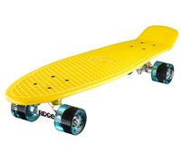 Ridge Retro 27 Skateboard complet Jaune/Bleu Transparent 27'' x 7,5'' - 69 cm