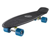 Ridge Retro 27 Skateboard complet Noir/Bleu 27" x 7,5" - 69 cm