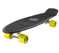 Ridge Retro 27 Skateboard complet Noir/Jaune 27'' x 7,5'' - 69 cm