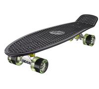 Ridge Retro 27 Skateboard complet Noir/Vert Transparent 27'' x 7,5'' - 69 cm