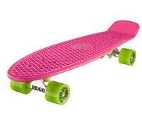 Ridge Retro 27 Skateboard complet Rose/Vert 27" x 7,5" - 69 cm