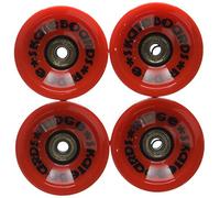 Ridge Set-70 Roue de Skateboard Unisex-Youth, Rouge, 70 mm