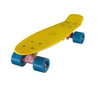 Ridge Skateboards 22" Mini Cruiser Board, Mix It Up, Complet, fabriqué au Royaume-Uni, 55cm - Couleurs mélangées audacieuses