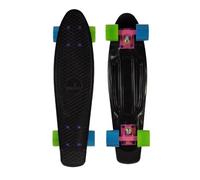 Ridge Skateboards 22" Mini Cruiser Board, Mix It Up, Complet, fabriqué au Royaume-Uni, 55cm - Couleurs mélangées audacieuses