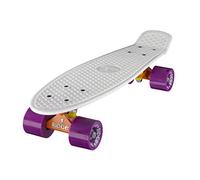 Ridge Skateboards 22" Mini Cruiser Board, Mix It Up, Complet, fabriqué au Royaume-Uni, 55cm - Couleurs mélangées audacieuses