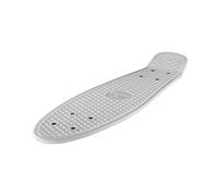 Ridge Skateboards Mini Cruiser Deck Plateau de Skateboard, Blanc, 22" x 6", fabriqué au Royaume-Uni, 55cm