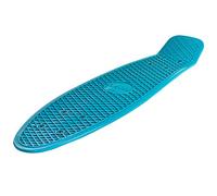 Ridge Skateboards Mini Cruiser Deck Plateau de Skateboard, Organics, Teal, 22" x 6", fabriqué au Royaume-Uni, 55cm