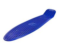 Ridge Skateboards Mini Cruiser Deck Plateau de Skateboard, Organics, Teal, 22" x 6", fabriqué au Royaume-Uni, 55cm