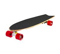 Ridge Skateboards Shark Fishtail Mini Cruiser Skateboard, Complet, 28", 71cm