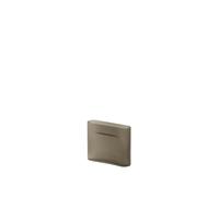 Muuto Vase Ridge vas verre gelé 16.5 cm Taupe