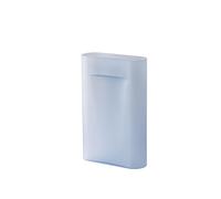 Muuto Vase Ridge vas verre gelé 48.5 cm Light blue