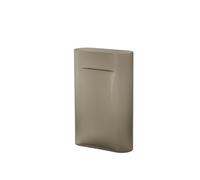 Muuto Vase Ridge vas verre gelé 48.5 cm Taupe
