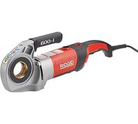 RIDGID 44878 Modèle 600-I Power Drive avec têtes de filière BSPT 11R 1/2" 1/4", étui et bras de support