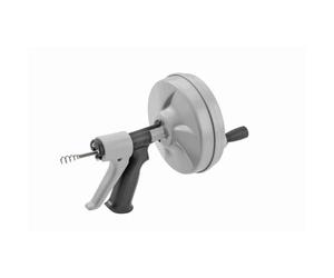 RIDGID 57038 Déboucheur manuel Kwik-Spin+ avec AUTOFEED, câble à âme interne (IC) C-1 avec tarière à bulbe pour supprimer les obstructions