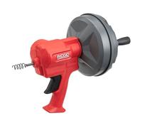 RIDGID 80168 EZ Spin™ Serpent de vidange pour baignoires, douches et éviers, nettoyeur de canalisations avec AUTOFEED, câble MAXCORE