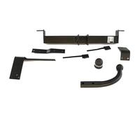 RIDIGO Attelage Rigide pour Fiat 500 Cabrio (Aussi TwinAir) Depuis 2010 avec kit électrique Universel 13 Broches