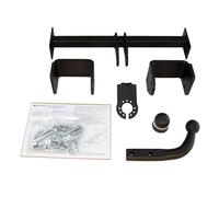 RIDIGO Attelage Rigide pour Peugeot 107 (Seulement pour Porte-vélos) 2005-2014 avec kit électrique Universel 7 Broches