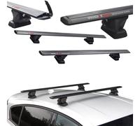 RIDIGO Barre de Toit Aviator Black pour Porsche Panamera 1 I 970 4-P 2009-2016