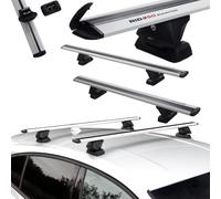 RIDIGO Barre de Toit Aviator Silver pour BMW 3er F30 4-P 2013-2020