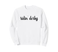 Ridin' Derby Jockey Horse Racing Horse Riding Equitation Sweatshirt