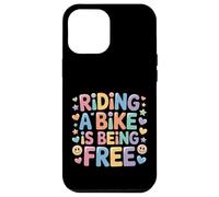 Riding A Bike is Being Free Freedom Biker Lifestyle - Coque pour iPhone 12 Pro Max