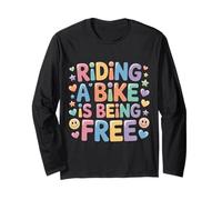 Riding A Bike is Being Free Freedom Biker Lifestyle - Manche Longue