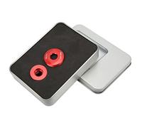 Riding Crank Arm Fixing Bolt M18 / M30 | Alloy Crankset Screws for Road/Mountain Riding | 4 Colors, Lightweight & Tarnish - Proof (Red)