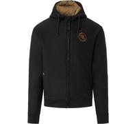 Riding Culture Riding Sweat à capuche moto, noir/olive, Taille M
