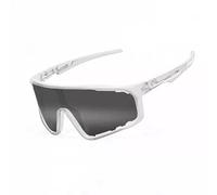 Riding glasses for outdoor hiking and road cyclingmen's and women's hiking goggles for strong light and sand protection(White frame black gray film)