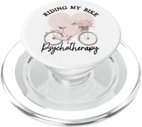 Riding My Bike Psychothérapie Cœur Style PopSockets PopGrip pour MagSafe