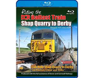 Riding the DCR Ballast Train - Shap Quarry to Derby. Blu-ray