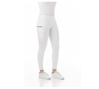 Riding World Legging d'équitation Agadir pour femme et fille | Legging d'équitation avec empiècement intégral en silicone et taille large | Pantalon d'équitation avec 2 poches pour téléphone portable