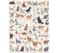 Ridley's Games Puzzle de l'amoureux du chat blanc 1000 pièces