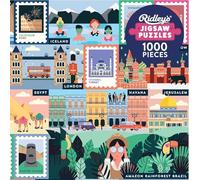 Ridley´s Puzzle 1000 pièces Bucket 'Inspiring Travel' – 50 AWE – G