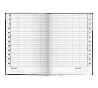 Rido id? buchkalender ultraplan, schwarz, zeitlos rido idâ 702200290 G
