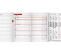rido® idé® 70-40 300 006 Calendrier de poche de rechange modèle TM 12 - 1 mois / 2 pages, 8,7 x 15,3 cm