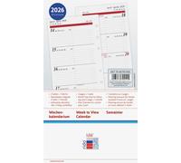 rido® idé® 70-68 910 006 Calendrier 2026 - Timing Special, semainier - 1 semaine / 2 pages, 8,7 x 15,3 cm