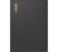 rido/idé 7013002906 | Taschenkalender Mod. perfect/Technik I 2026 | A6, Kunststoff, schwarz