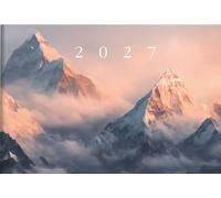 rido/idé 7017507017 Taschenkalender Mod. Septimus 2027 "Mountain" A6 quer, Papier