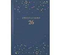 rido/idé 7021503726 | Buchkalender Young Line 2026 "Starry Night" | A5, Kunstleder