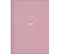 rido/idé 7021503907 Buchkalender Premium Young Line 2027 "Love" A5, Textil