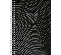 rido/idé 7021804902 Wochenkalender/Buchkalender 2022 Modell Timing 1, PP-Einband schwarz