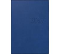 rido/idé 7023016307 Buchkalender Mod. studioplan int. 2027 168×240 mm, Kunstleder, blau