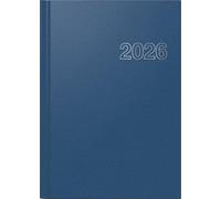 rido/idé Agenda 2026, format A5, en plastique, bleu