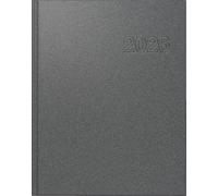 rido/idé Agenda 2026, format A5, en plastique, gris